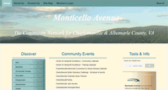 Desktop Screenshot of monticello.avenue.org