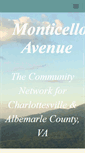 Mobile Screenshot of monticello.avenue.org