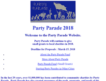 Tablet Screenshot of party.avenue.org
